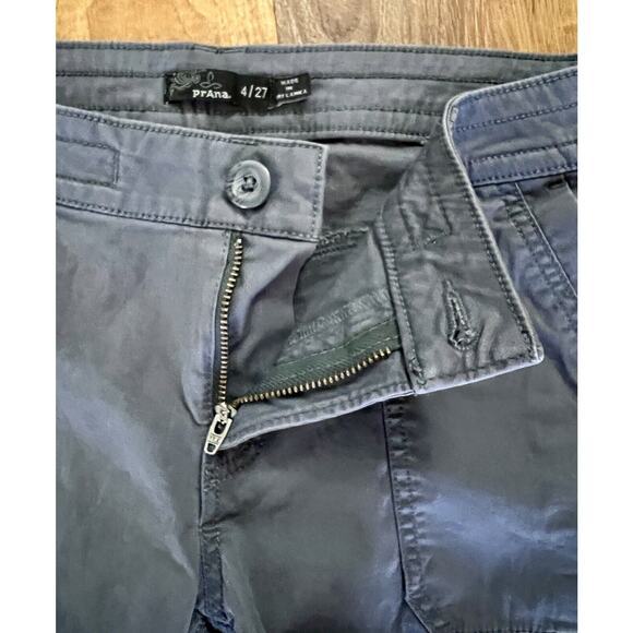 prAna Tess Shorts Women's 4 / 27 Gray Hiking Stretch Outdoor EUC - Picture 8 of 13